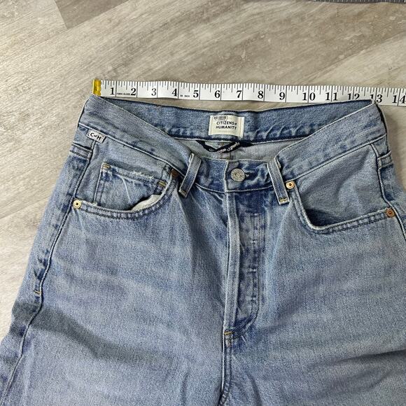 Citizens of Humanity Dylan Rolled Crop Jeans Size 26 Style 1994-837 - Picture 5 of 10